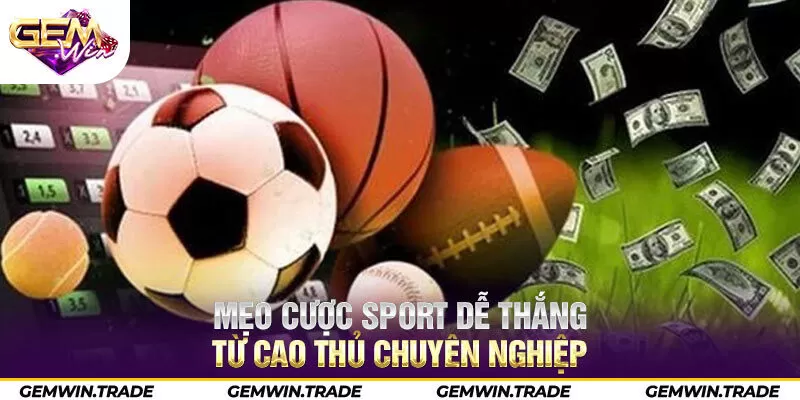Mẹo cược Sport dễ thắng từ cao thủ chuyên nghiệp